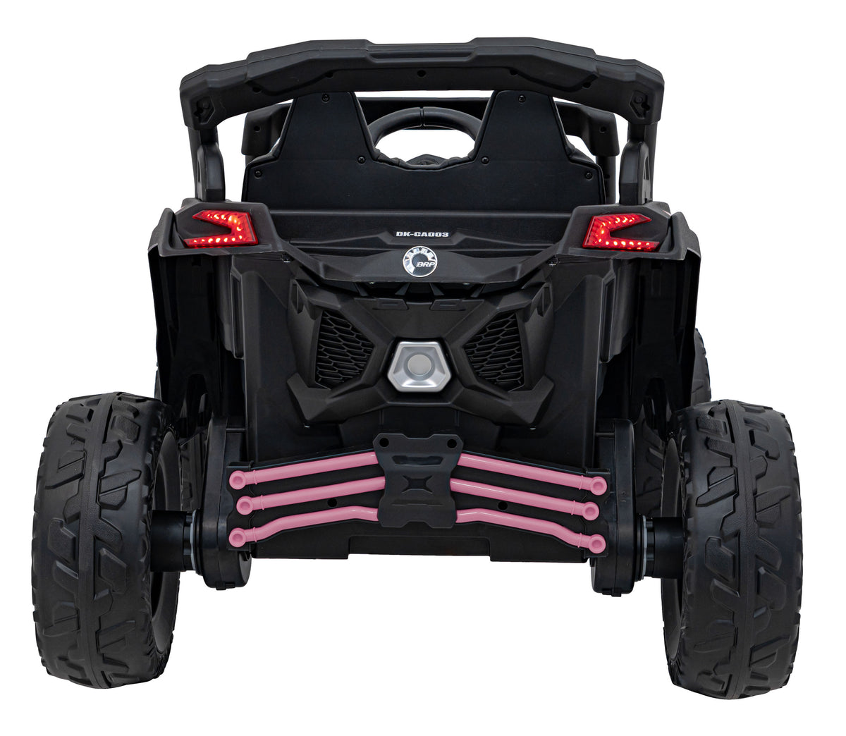 Elektrická buggy CAN-AM Maverick 24 V – ružová
