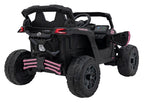 Elektrická buggy CAN-AM Maverick 24 V – ružová