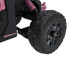 Elektrická buggy CAN-AM Maverick 24 V – ružová
