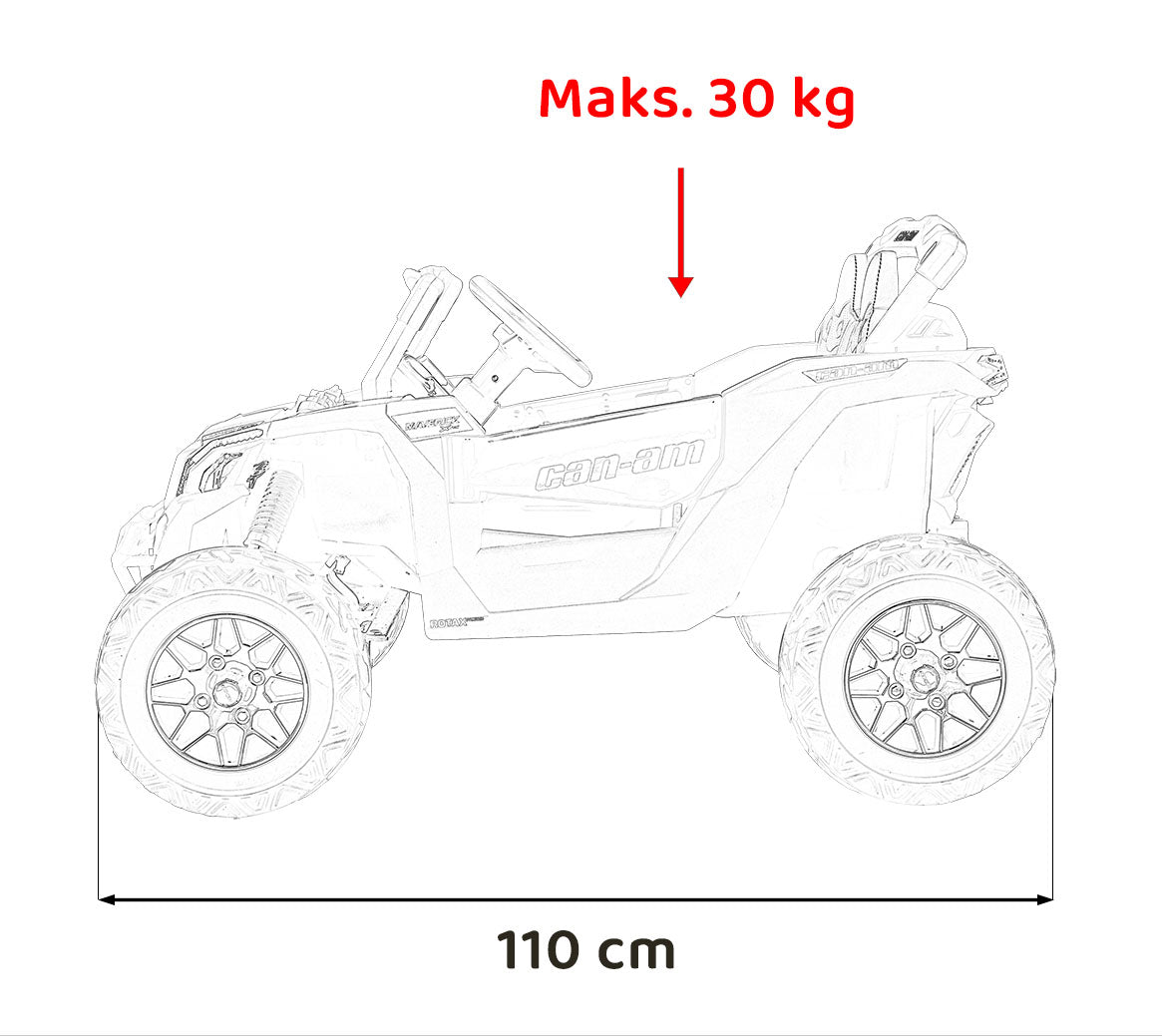 Vehicle ATV CAN-AM Maverick Yellow