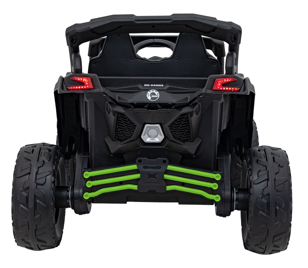 Elektrická buggy CAN-AM Maverick 24 V – zelená