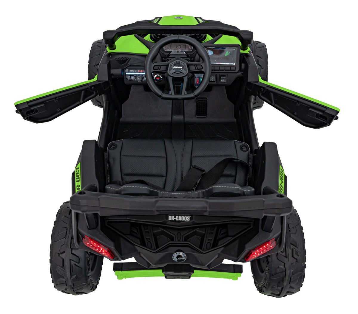 Elektrická buggy CAN-AM Maverick 24 V – zelená