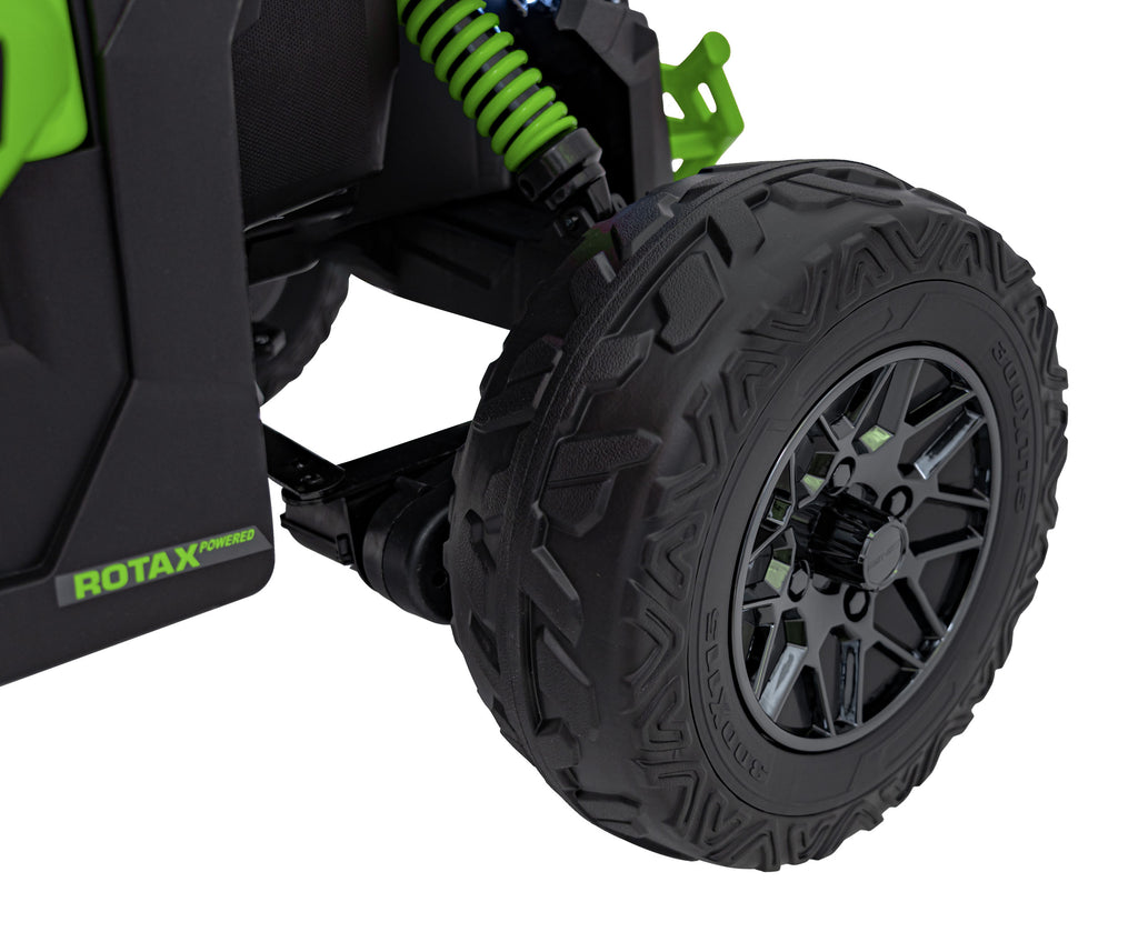 Elektrická buggy CAN-AM Maverick 24 V – zelená