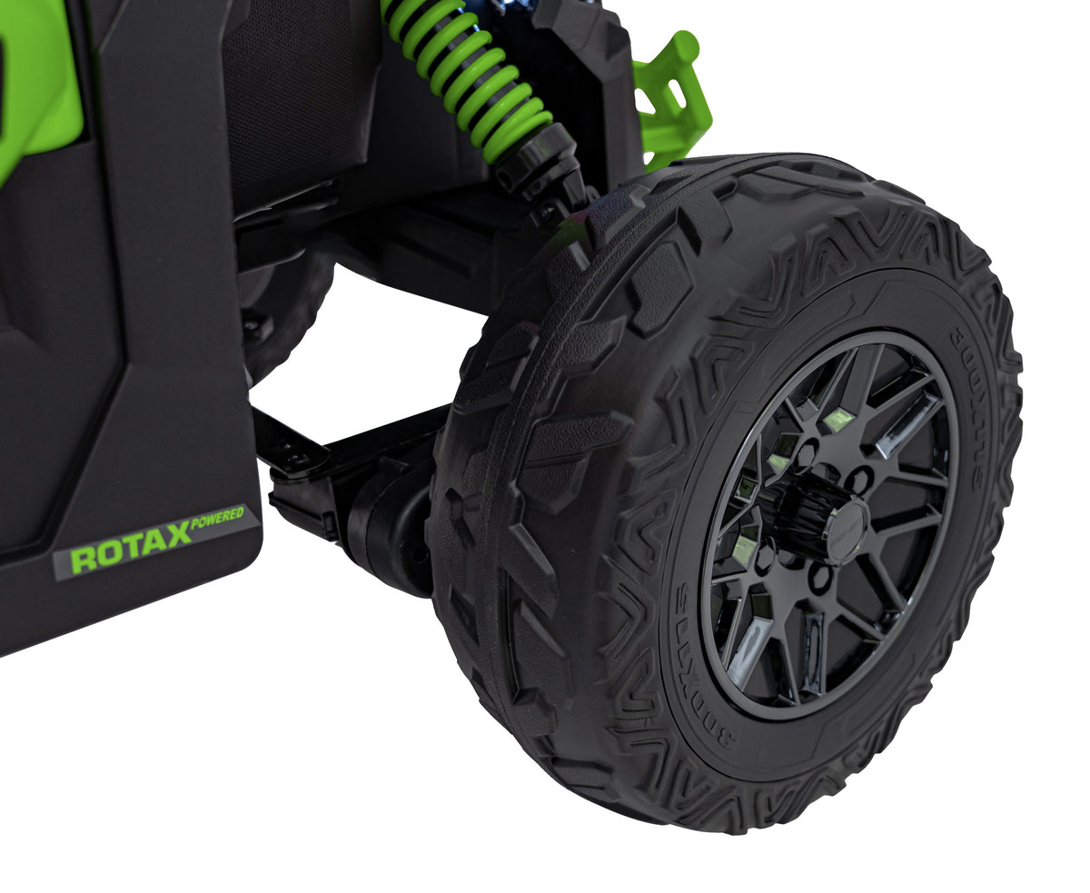 Elektrická buggy CAN-AM Maverick 24 V – zelená