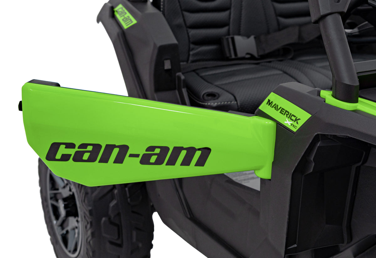 Elektrická buggy CAN-AM Maverick 24 V – zelená