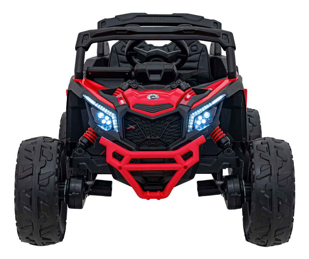 Elektrická buggy CAN-AM Maverick 24 V – červená