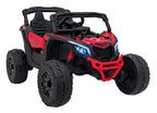 Elektrická buggy CAN-AM Maverick 24 V – červená