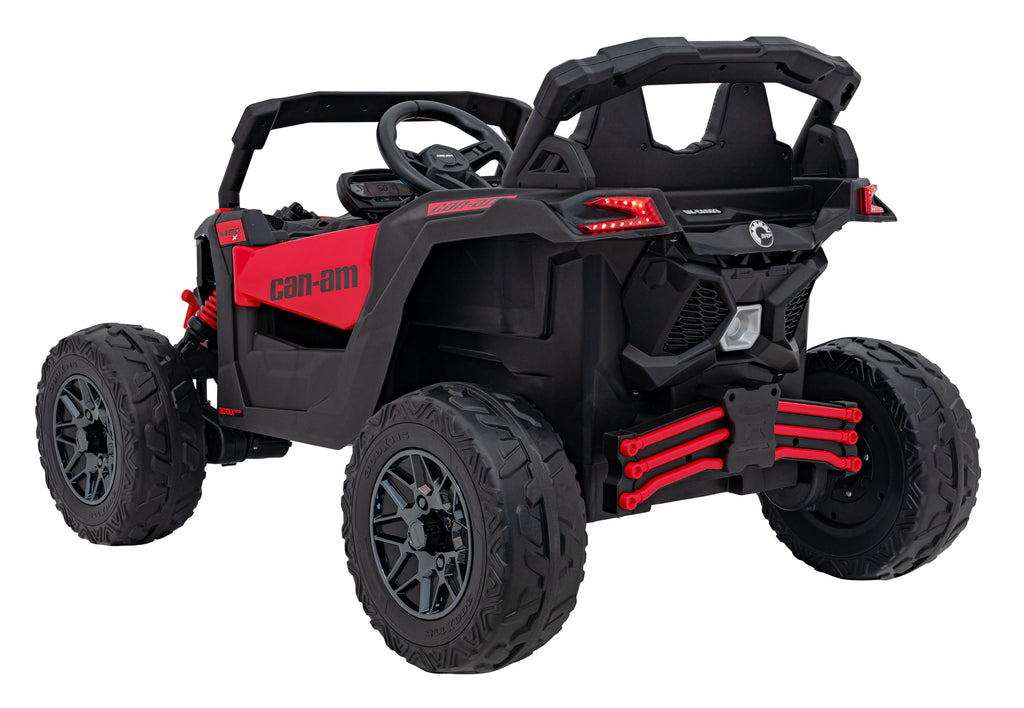 Elektrická buggy CAN-AM Maverick 24 V – červená