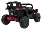 Elektrická buggy CAN-AM Maverick 24 V – červená
