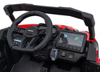 Elektrická buggy CAN-AM Maverick 24 V – červená