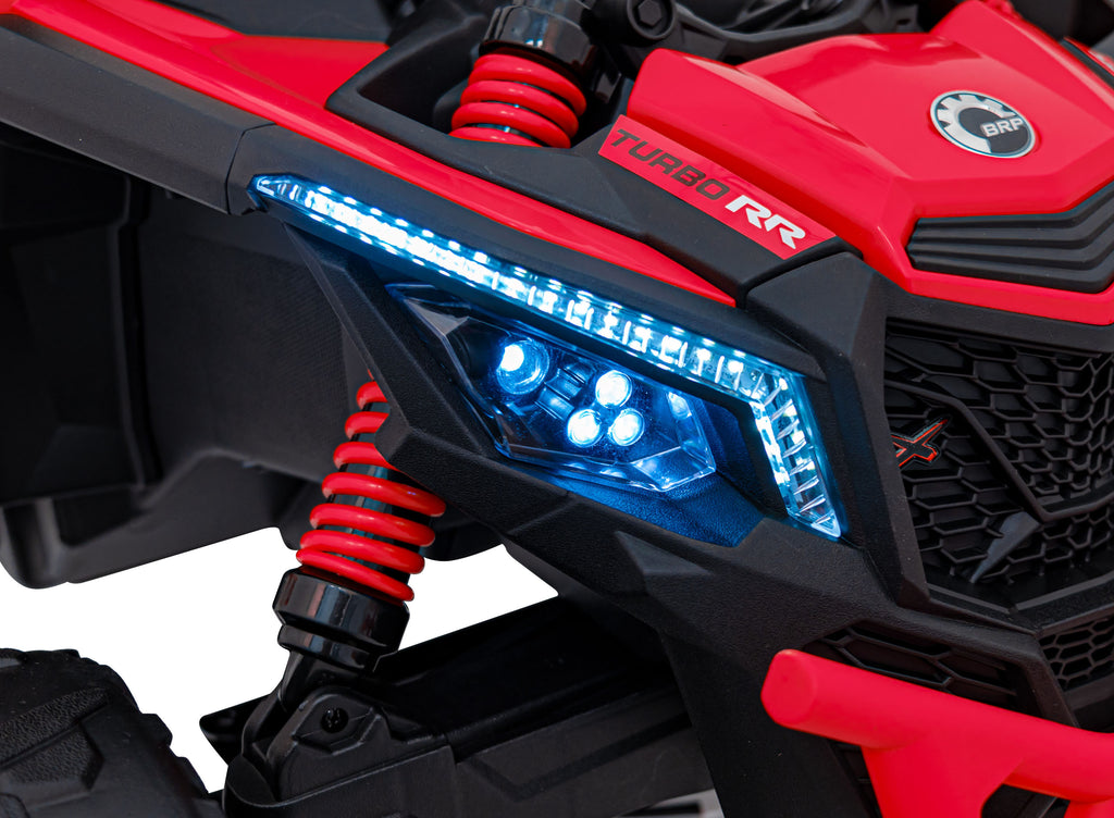 Elektrická buggy CAN-AM Maverick 24 V – červená