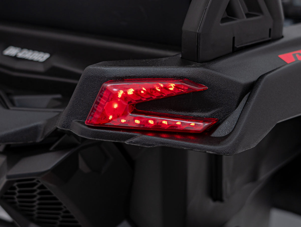 Elektrická buggy CAN-AM Maverick 24 V – červená