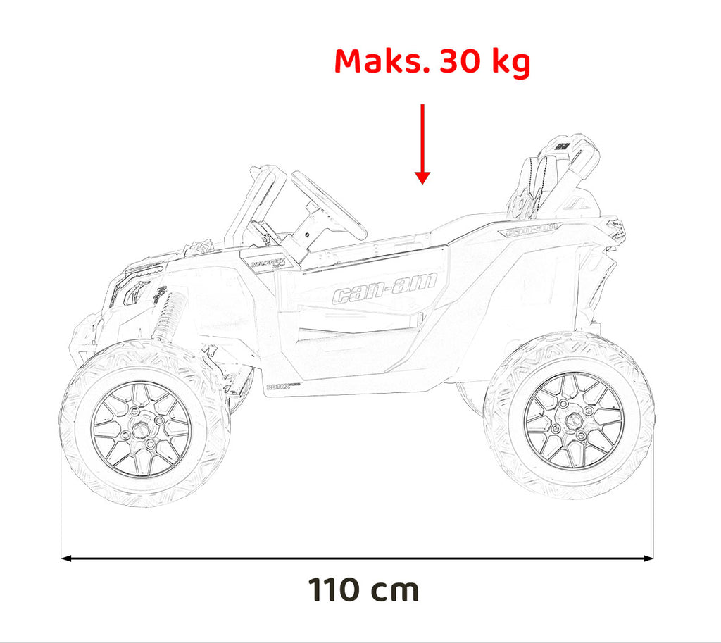 Vehicle ATV CAN-AM Maverick Blue