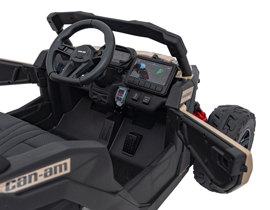 Elektrická buggy CAN-AM Maverick 24 V – čierna