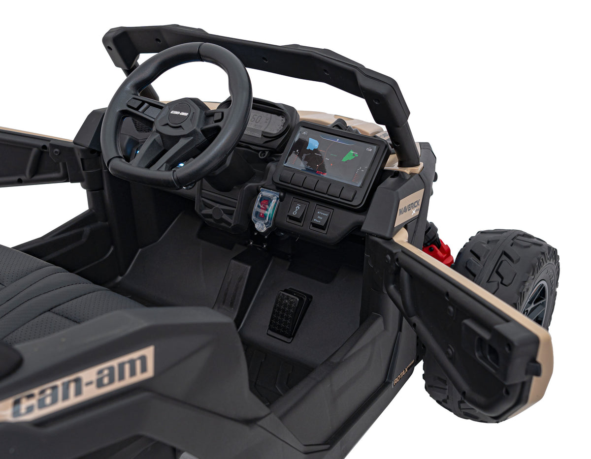 Elektrická buggy CAN-AM Maverick 24 V – čierna