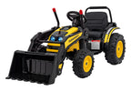 Vehicle Excavator Tractor Yellow
