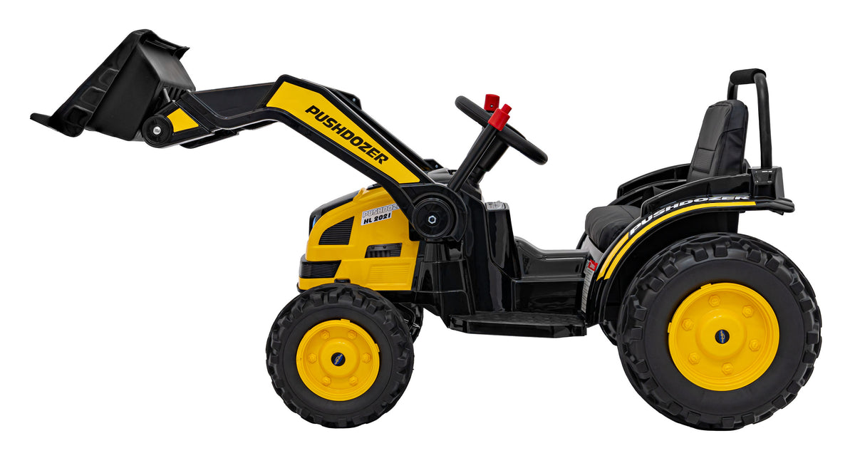 Vehicle Excavator Tractor Yellow