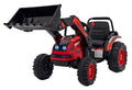 Vehicle Excavator Tractor Red