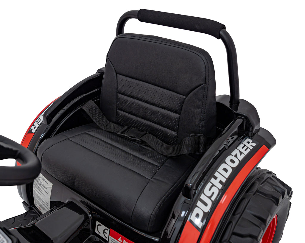 Vehicle Excavator Tractor Red
