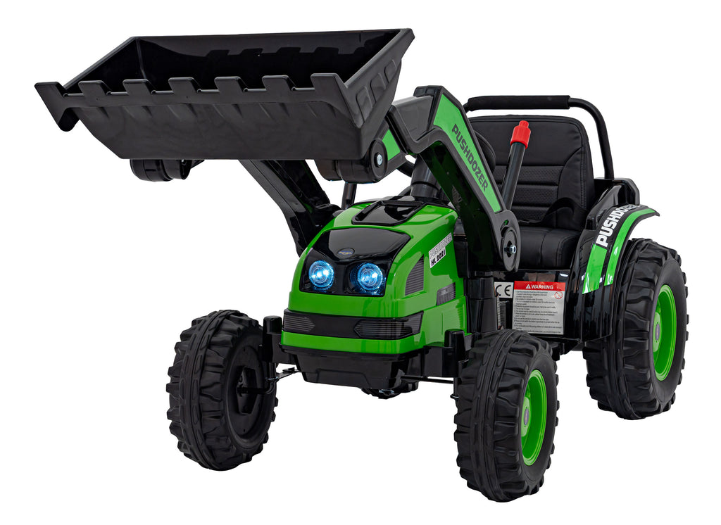 Vehicle Excavator Tractor Green