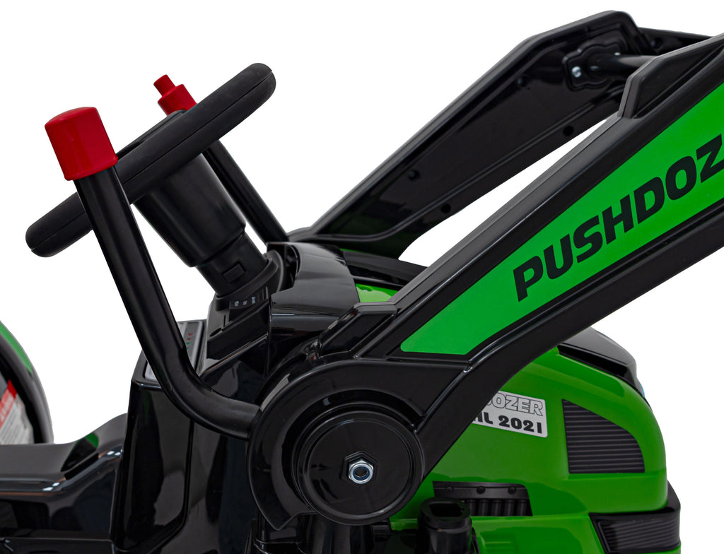Vehicle Excavator Tractor Green