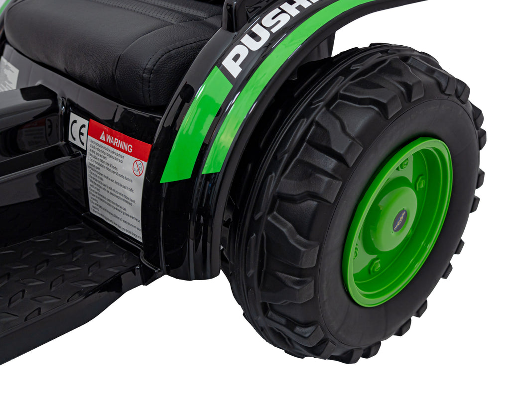 Vehicle Excavator Tractor Green