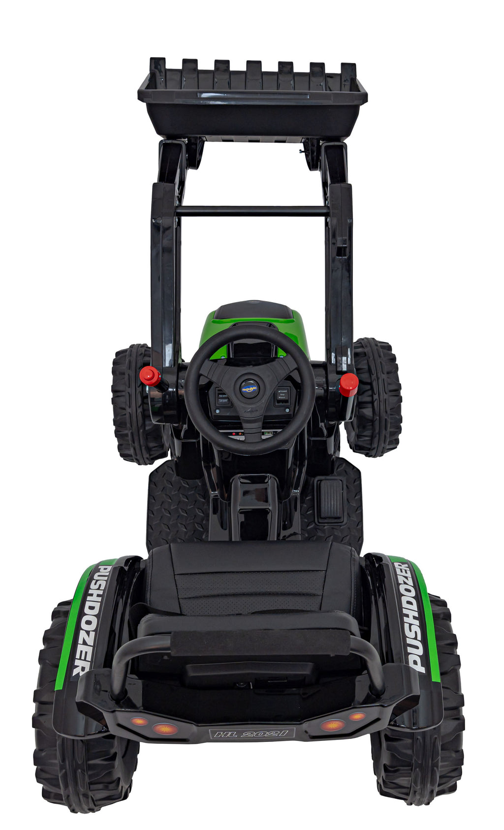 Vehicle Excavator Tractor Green