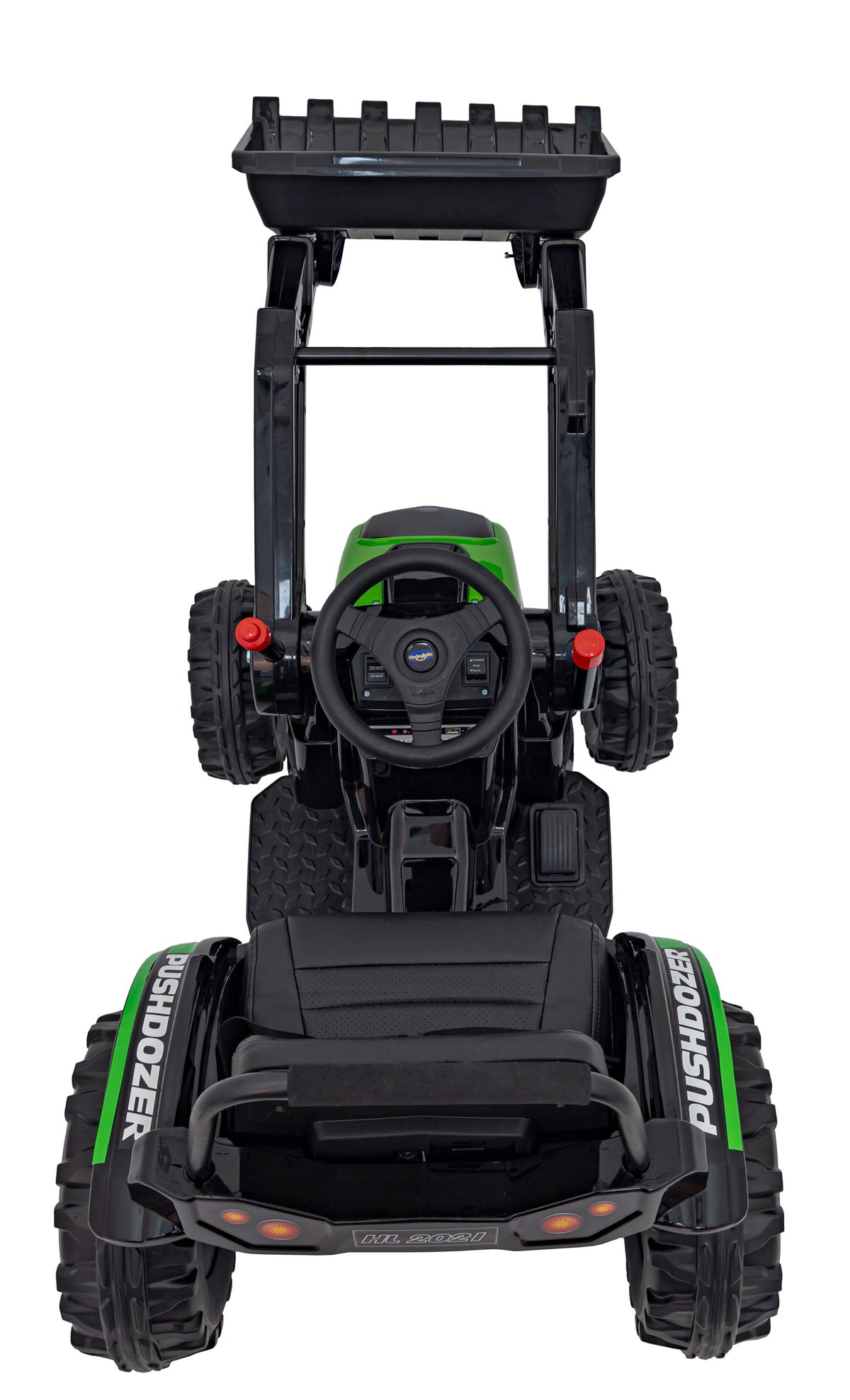 Vehicle Excavator Tractor Green