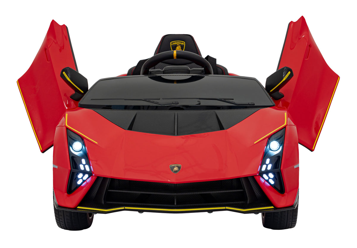 Elektrické autíčko Lamborghini Invencible červená