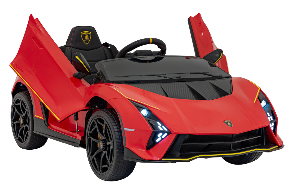 Elektrické autíčko Lamborghini Invencible červená