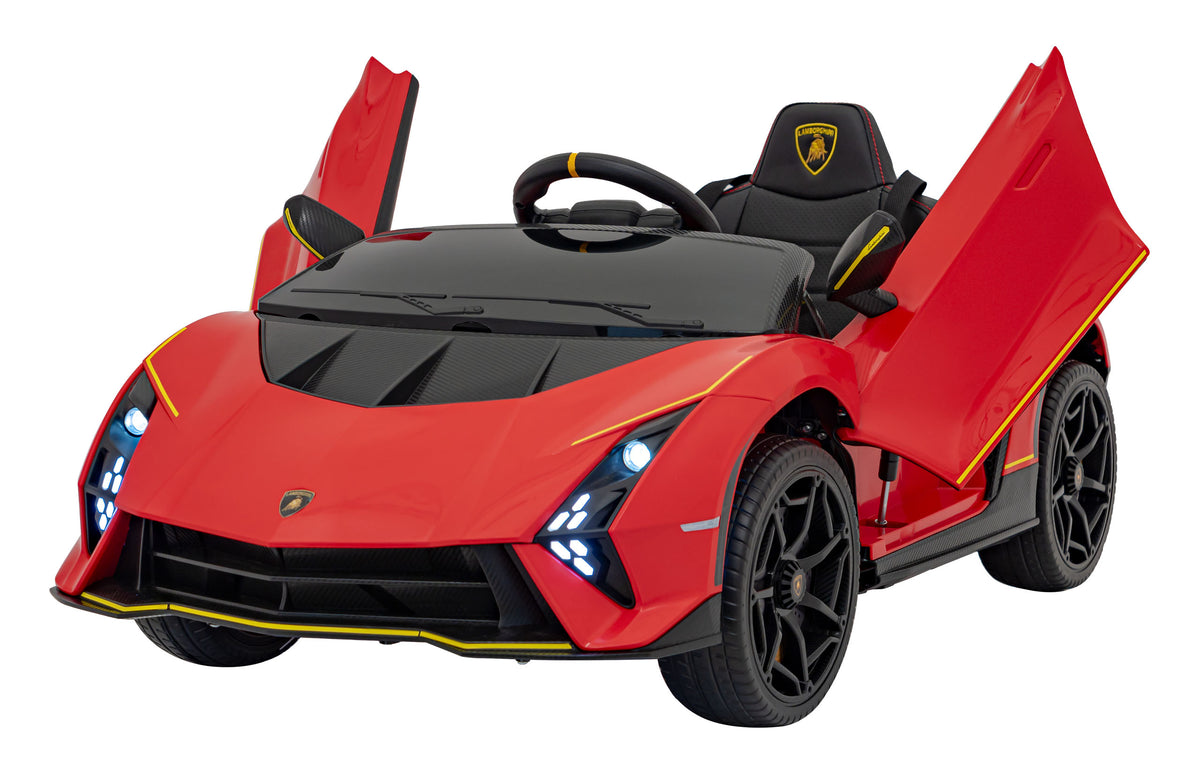 Elektrické autíčko Lamborghini Invencible červená