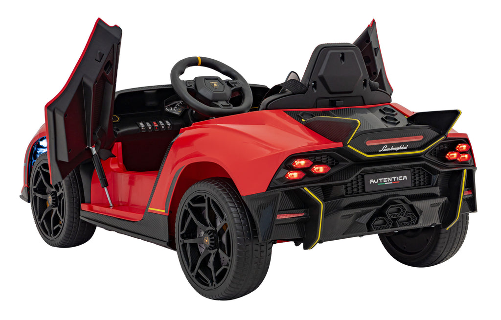 Elektrické autíčko Lamborghini Invencible červená