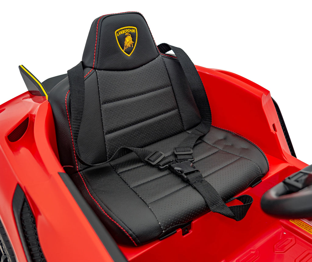 Elektrické autíčko Lamborghini Invencible červená