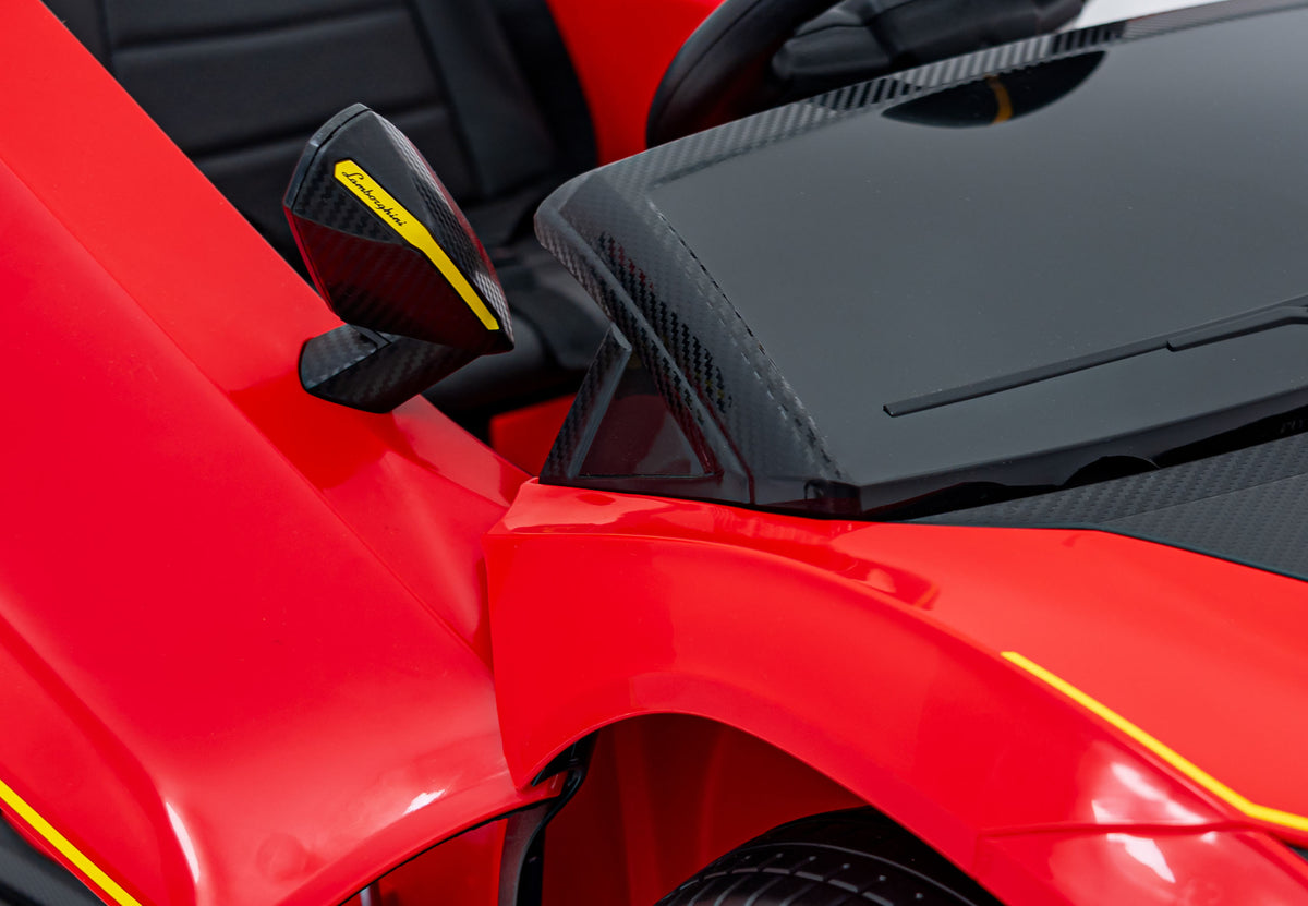Elektrické autíčko Lamborghini Invencible červená