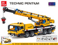 Crane Block Set 1901 pieces. Yellow