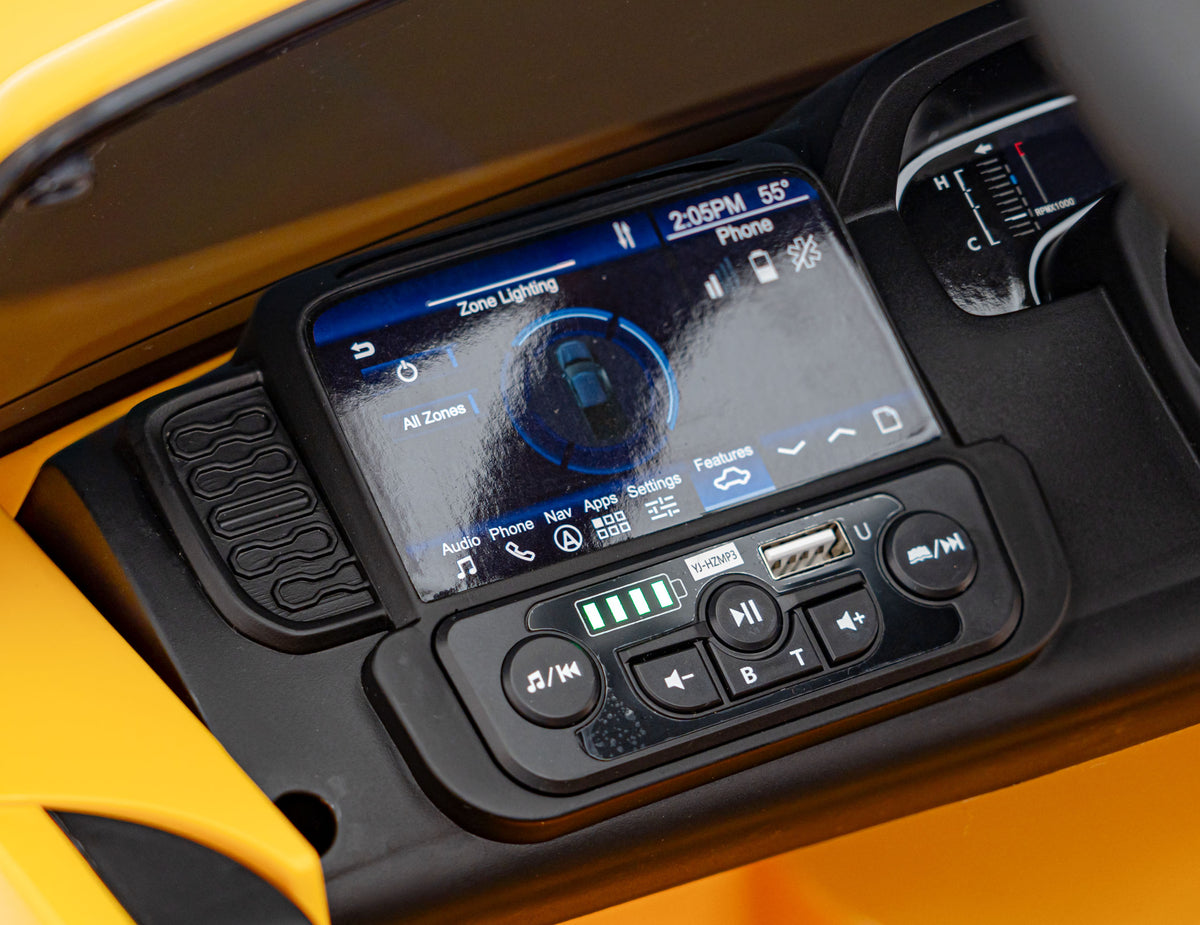Elektrické autíčko Ford Ranger LIFT žltá