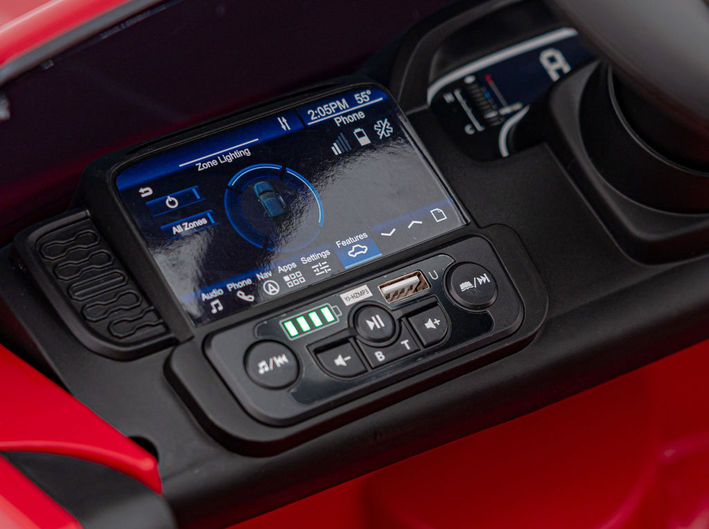 Ford Ranger LIFT vehicle Red