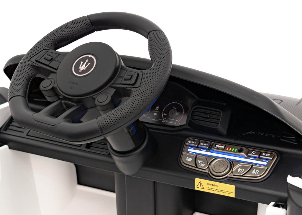 Elektrické autíčko Maserati MC20 GT2 biela