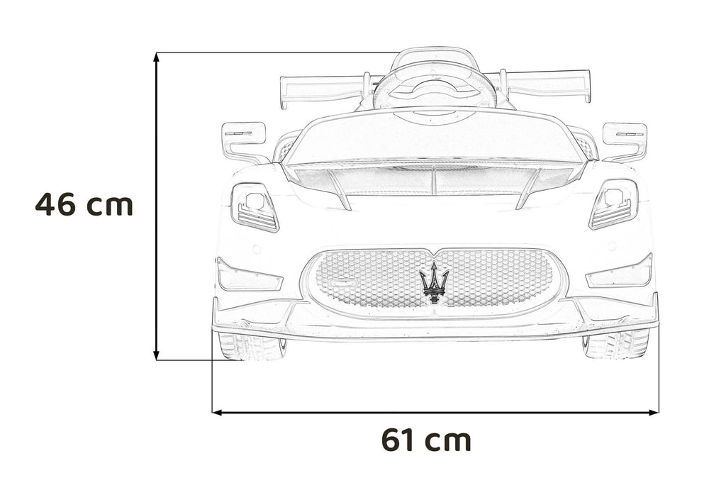 Elektrické autíčko Maserati MC20 GT2 biela