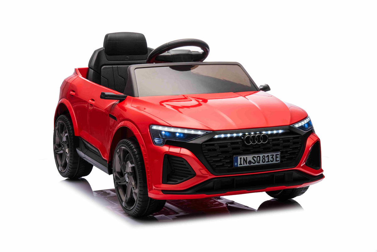 Audi SQ8 vehicle Red