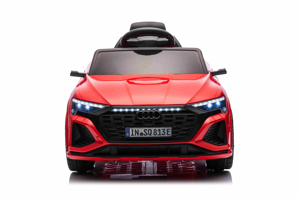 Audi SQ8 vehicle Red