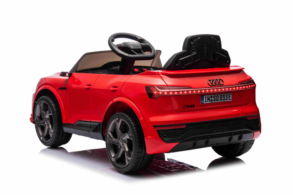 Audi SQ8 vehicle Red