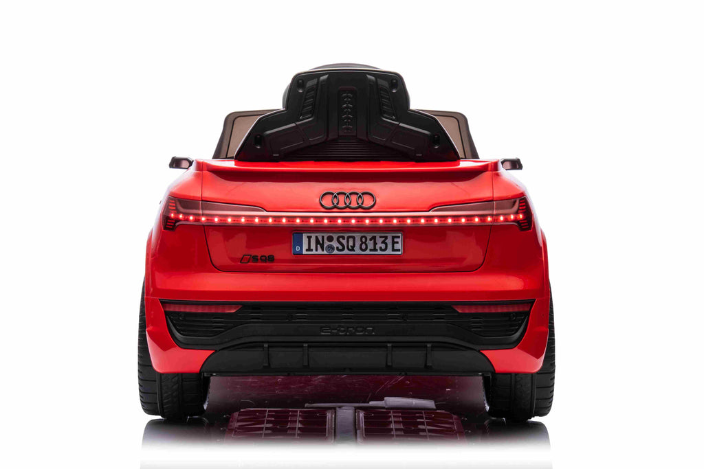 Audi SQ8 vehicle Red