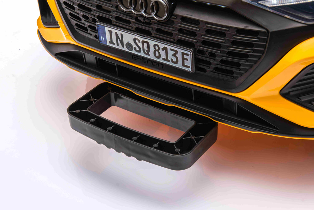 Audi SQ8 vehicle Yellow