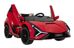 Elektrické autíčko Lamborghini SIAN červená