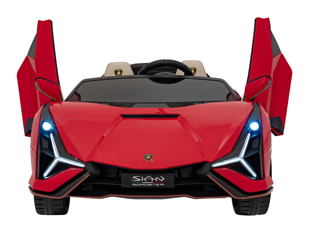 Elektrické autíčko Lamborghini SIAN červená