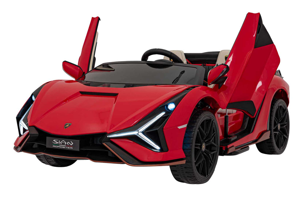 Elektrické autíčko Lamborghini SIAN červená