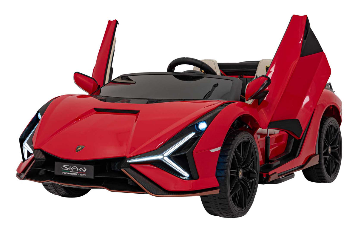 Elektrické autíčko Lamborghini SIAN červená