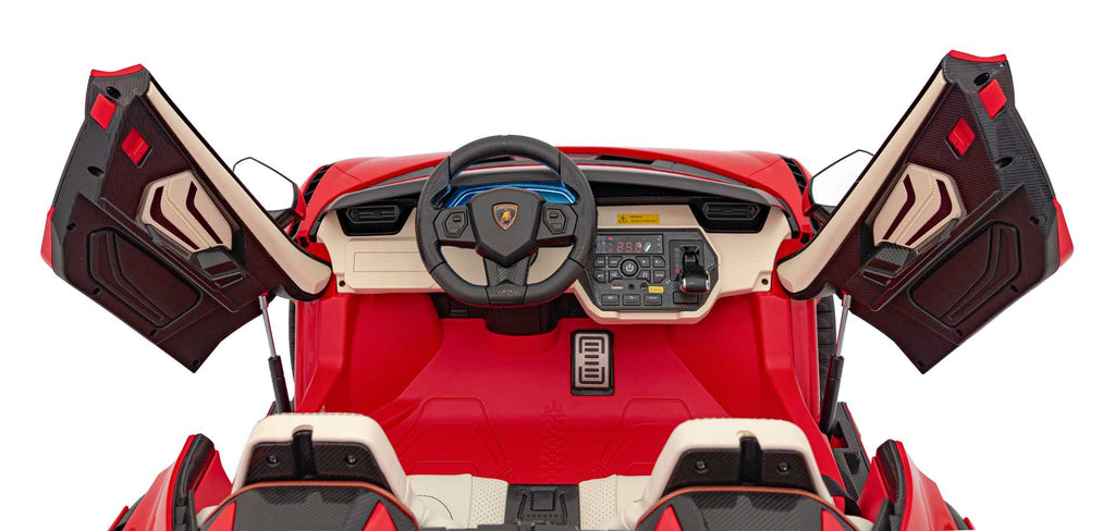Elektrické autíčko Lamborghini SIAN červená