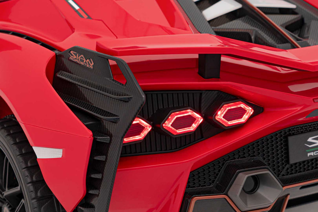 Lamborghini SIAN vehicle Red